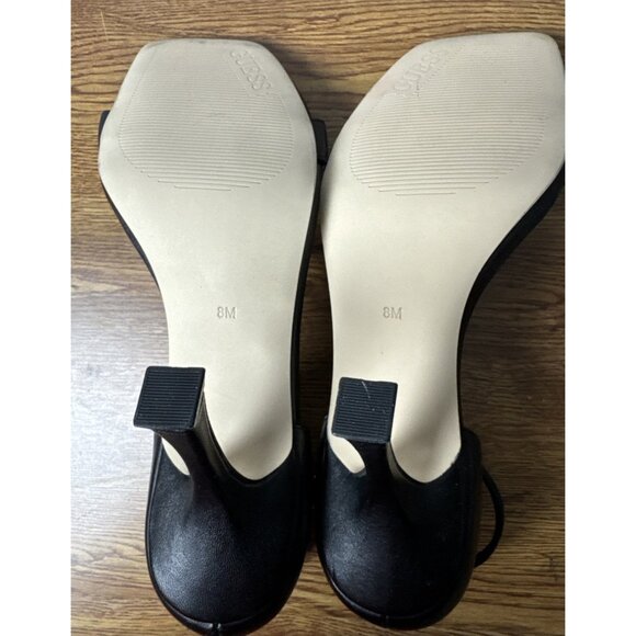 GUESS Women's Yael Ankle Strap Dress Heels Black Size 8 - Picture 9 of 9